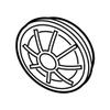 Genuine OEM Rear Speaker Door Premium HiFi Top Tweeter for BMW F10 F34 F90 G12 G30 G32 I12 3 5 6 7 Series Harman Kardon view 1