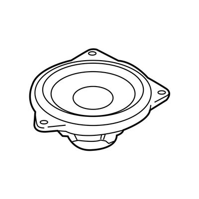 Genuine OEM Front or Rear Inner Speaker Instrmnt Panel Mid Rng Prem top Quarter Trim HiFi For BMW F06 F10 F12 F13 F22 F23 F30 F31 F32 F33 F34 F36 F80 F82 F83 F87 F90 G12 G30 I12 Harman Kardon Tray Pkg