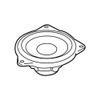 Genuine OEM Front or Rear Inner Speaker Instrmnt Panel Mid Rng Prem top Quarter Trim HiFi For BMW F06 F10 F12 F13 F22 F23 F30 F31 F32 F33 F34 F36 F80 F82 F83 F87 F90 G12 G30 I12 Harman Kardon Tray Pkg view 1