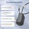 DONYOIE 12V Charger for Ubiquiti Unifi Security Gateway USG AC Adapter for Juniper Networks SSG5 SSG 5 SSG-5-SB SSG-5-SH SSG-5-SH-M Secure Services Gateway Power Supply Cord 6.0FT view 4