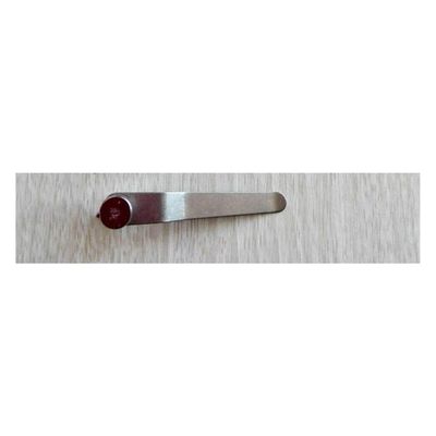 Microscope Accessories Kit 2pcs Stereo Biological Microscope Stage Holder Slides Clips Stainless Steel Microscope Slides (Color : 5.5CM)