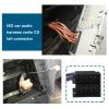LT Easiyl A Set of 16 Pin ISO Male Adapter Cable and Female Adapter Cable ISO Car Audio Wiring Harness Radio CD Tail Cable Connector view 2