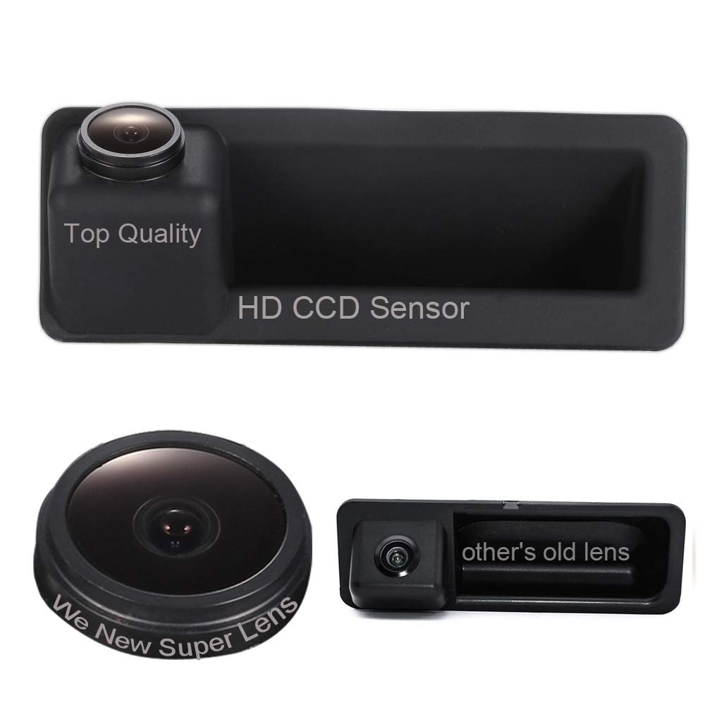 1280 * 720P Super HD Vehicle Backup Camera for Trunk Handle BMW E60 E61 E70 E71 E72 E82 E88 E84 E90 E91 E92 E93/X1 X3 X4 X5 X6 520Li 525Li 530i 535Li 328Li 320Li Z3 Z4 Z8 i3/316i 318d 318i 320d/520d