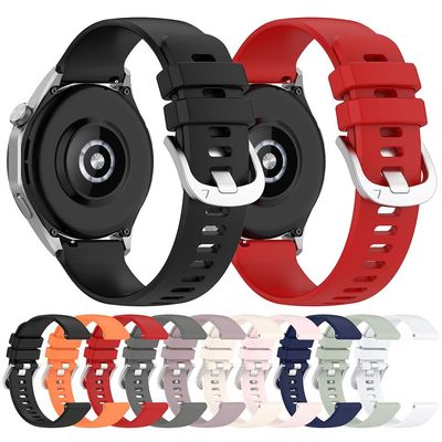 AISPORTS 5 Pack Compatible for Garmin Venu 3S/2S Band Silicone, 18mm Quick Release Watch Band Soft Breathable Silicone Sport Wristband Metal Buckle Replacement Band for Garmin Rey/Captain Marvel