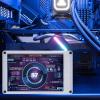 3.5 inch IPS USB Mini Screen PC Sensor Panel Display PC Sensor Panel for GPU RAM Time Dimmable Theme Editor Auto Off Dual USB Port Computer CPU Monitor Screen view 4