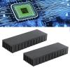 QANYEGN 2Pcs Cooling Fins, 120x40x20mm Aluminum Heatsink, Heat Sink Module Diffusion Cooler for Electronic Applications(Without Adhesive Backing) view 4