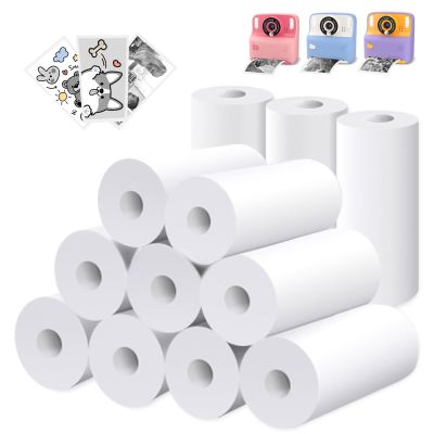 Yisdo Printing Paper for Kids Instant Print Camera Refill 12 Rolls Print Thermal Paper Set (12 Rolls)