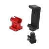 VGEBY Universal Phone Mount for TQi Adjustable Stable Transmitter Phone Mount for Phones Over 5.5 Inch (Red) view 3