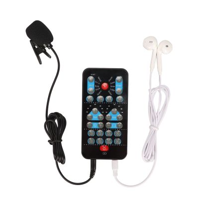 Handheld Voice Changer,Portable Handheld Microphone Voice Changer with Sound Multifunctional Effects Machine Voice Disguiser Mini Device for Mobile Phone PC Laptops Games