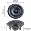 Vaiyer Set of 4 Frameless 5.25 Inch 8 Ohm 200 Watts Speakers, Flush Mount in-Wall in-Ceiling 2-Way Mid Bass Woofer Speakers - Perfect for Home, Office, Kitchen, Living Room view 3