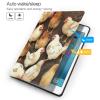 A Brood of Chickens Printed Tablet Case for Ipad 7th Generation 10.2", Pu Leather Non-Slip Tablet Cases Shockproof Stand Cover with Auto Sleep/Wake Cover view 3