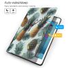 Fashion Pineapples Printed Tablet Case for Ipad Air3 10.5"/Ipad Pro 10.5", Pu Leather Non-Slip Tablet Cases Shockproof Stand Cover with Auto Sleep/Wake Cover view 3
