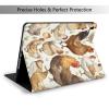 Cartoon Chickens Printed Tablet Case for Ipad Air3 10.5"/Ipad Pro 10.5", Pu Leather Non-Slip Tablet Cases Shockproof Stand Cover with Auto Sleep/Wake Cover view 2