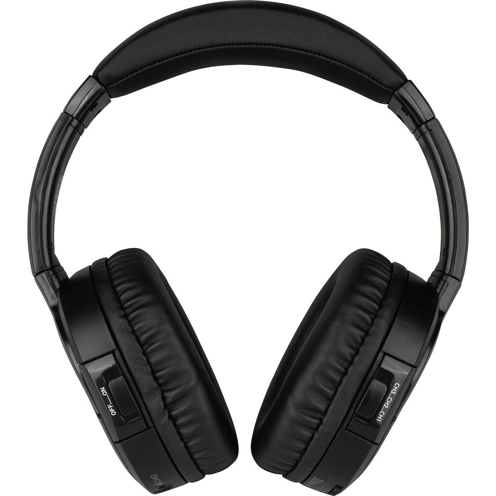 Talent Sound & Lighting Noir Premium Silent Disco Headphones