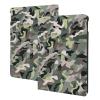 Abstract Camouflage Printed Tablet Case for Ipad Air3 10.5"/Ipad Pro 10.5", Pu Leather Non-Slip Tablet Cases Shockproof Stand Cover with Auto Sleep/Wake Cover view 1
