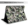 Abstract Camouflage Printed Tablet Case for Ipad Air3 10.5"/Ipad Pro 10.5", Pu Leather Non-Slip Tablet Cases Shockproof Stand Cover with Auto Sleep/Wake Cover view 2