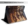 Fantasy Pirate Ship Printed Tablet Case for Ipad 7th Generation 10.2", Pu Leather Non-Slip Tablet Cases Shockproof Stand Cover with Auto Sleep/Wake Cover view 2