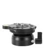 NovelGoal Plate Horizontal Adjustment 3/8 1/4 Screw Aluminum Monopod Tripod Head Leveling Base Compatible with Canon Nikon Sony DSLR Camera (3/8 Screw) view 1