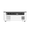 Mini Portable LED Short Throw Projector - High Definition 1080P Home Theater Projector for USB, PC, DVD, Set-Top Box, and Hard Drive Compatibility (white) view 3