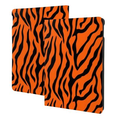 Abstract Tiger Stripes Printed Tablet Case for Ipad Air3 10.5"/Ipad Pro 10.5", Pu Leather Non-Slip Tablet Cases Shockproof Stand Cover with Auto Sleep/Wake Cover