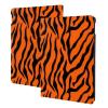 Abstract Tiger Stripes Printed Tablet Case for Ipad Air3 10.5"/Ipad Pro 10.5", Pu Leather Non-Slip Tablet Cases Shockproof Stand Cover with Auto Sleep/Wake Cover view 1