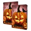 Halloween Day Happy Pumpkin Printed Tablet Case for Ipad Air3 10.5"/Ipad Pro 10.5", Pu Leather Non-Slip Tablet Cases Shockproof Stand Cover with Auto Sleep/Wake Cover view 1