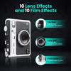 Fujifilm Instant Mini EVO Hybrid Camera (Black) Bundle with 60 Instant Film Sheets + 32GB Memory Card + Small Padded Case + SD Card Reader + Flex Tripod + BluebirdSales Microfiber Cleaning Cloth view 4