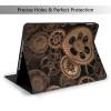 Gears Bronze Century Printed Tablet Case for Ipad Air3 10.5"/Ipad Pro 10.5", Pu Leather Non-Slip Tablet Cases Shockproof Stand Cover with Auto Sleep/Wake Cover view 2