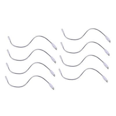 8pieces USB Reading Lamp Flexible Gooseneck Led Light for Desktop Eye-Caring Portable Lighting for Laptop Brightness for Reading and Study