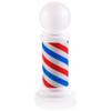minkissy Barber Signs Pole Light Small Barber Light Pole Shop Supply Emblems Plastic White 20CM (No Batteries Included) view 1
