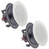 Vaiyer Set of 2 Frameless 6.5 Inch 400 Watts (Per Pair) Ceiling Speakers for Home Theater System, Flush Mount in-Wall in-Ceiling 2-Way Mid Bass Woofer - Perfect for Office, Kitchen, Living Room view 1