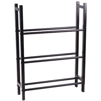 MVP Disc Sports Disc Station Disc Storage Rack Add-On (3 Shelf Extension/Black)