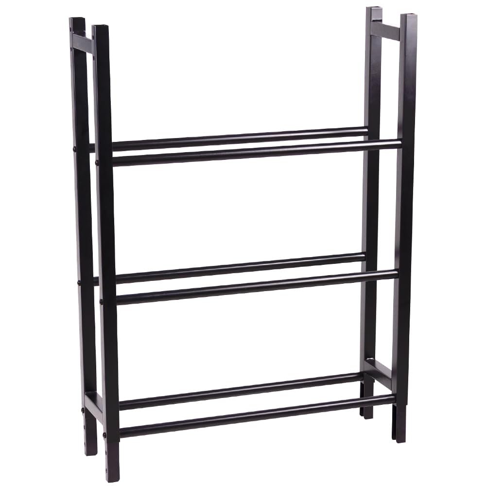 MVP Disc Sports Disc Station Disc Storage Rack Add-On (3 Shelf Extension/Black)