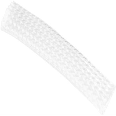 White 3/8" Flex Braiding Wire Sleeve 10ft Namz NBFS-WH