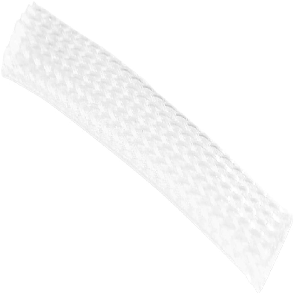 White 3/8" Flex Braiding Wire Sleeve 10ft Namz NBFS-WH