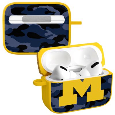 Affinity Bands Michigan Wolverines HDX Case Cover Compatible with Apple AirPods Pro 1 & 2 (Camo)