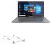 BoxWave Stand and Mount Compatible with Hasee X4-2020G1 (14 in) - Pocket Aluminum Stand 3-in-1, Portable Multi Angle Viewing Riser - Metallic Silver view 1