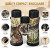 10X42 Compact Binoculars for Adults - Long Distance, High Powered Binoculars with Travel Case - Extra Bright Light & Large Field of View - Lightweight, Water & Fog Proof, Hunting, Bird Watching view 2