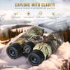 10X42 Compact Binoculars for Adults - Long Distance, High Powered Binoculars with Travel Case - Extra Bright Light & Large Field of View - Lightweight, Water & Fog Proof, Hunting, Bird Watching view 4