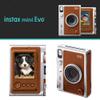 Fujifilm Instax Mini EVO Hybrid Brown Instant Camera Bundle with Case Compatible with Fujifilm Instax Mini EVO + Fujifilm Instax Mini Twin Pack Instant Film (16437396) view 4