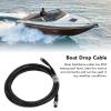 Acouto Backbone Drop Cable Male Female Connector 5 Pins 3 Meters Long for NMEA 2000 Network Cable Backbone Cable for NMEA 2000 Boat Backbone Cable view 4