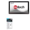 BoxWave Screen Protector Compatible with FayTech FT156TMCAPOB (15.6 in) - ClearTouch Crystal (2-Pack), HD Film Skin - Shields from Scratches view 1