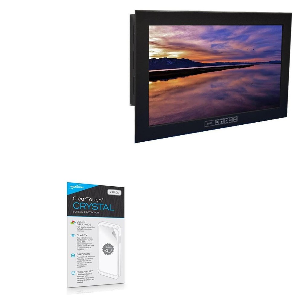 BoxWave Screen Protector Compatible with AbraxSys Corporation PM-215 - ClearTouch Crystal (2-Pack), HD Film Skin - Shields from Scratches