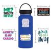 100 Sarcastic Stickers - Funny Quote Stickers for Adults - Offense-Free, Suitable for Water Bottle, Laptop, Phone, Hard Hat, Bumper & More - Funny Gifts for Adults view 4