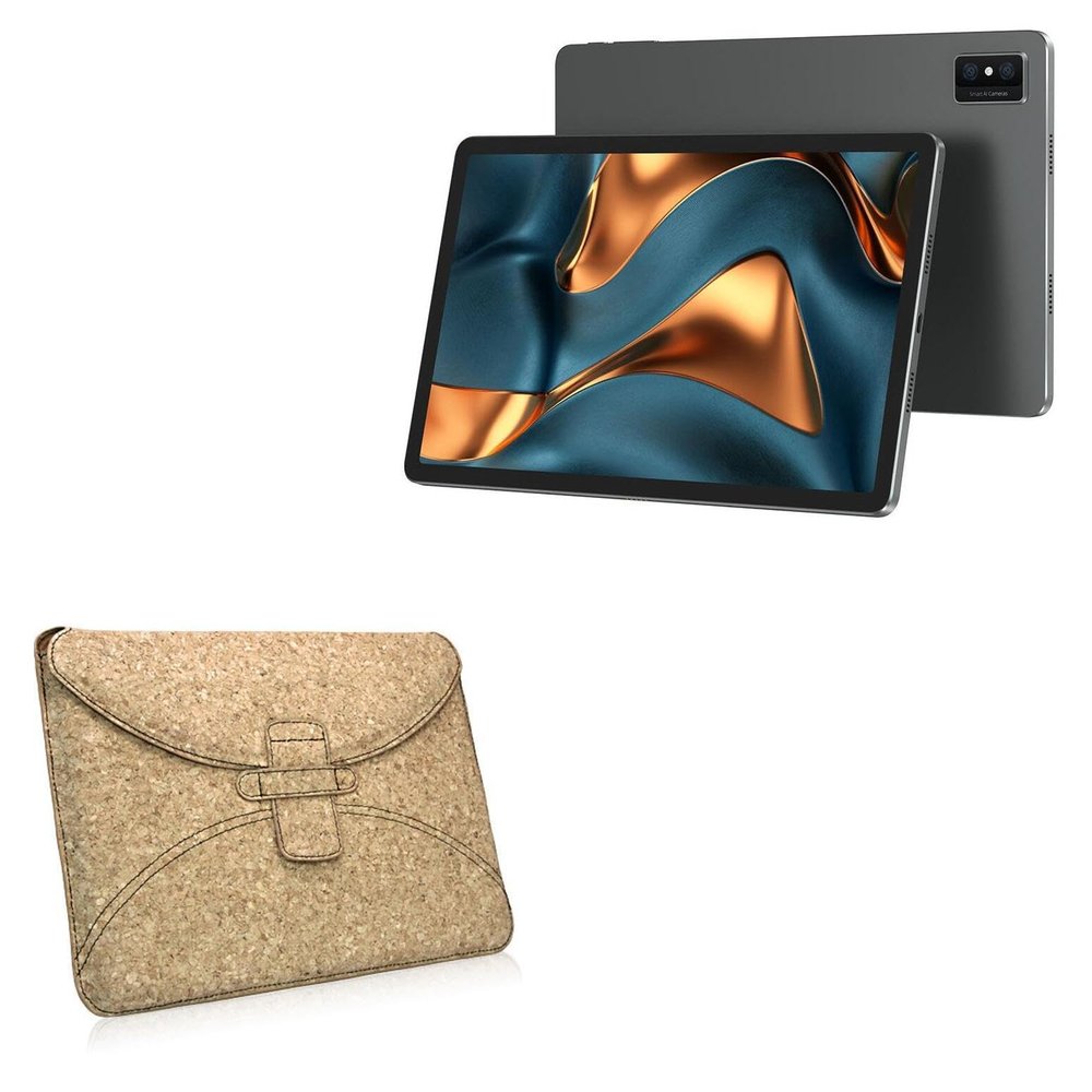 BoxWave Case Compatible with Vastking Kingpad S20 (14.1 in) - Quorky Pouch, Durable, Lightweight Cork Envelope Sleeve Cover