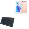 BoxWave Keyboard Compatible with Vastking Kingpad SA10 (14.1 in) - SlimKeys Bluetooth Keyboard - with Backlight, Portable Slim LED 7 Colors - Jet Black view 1
