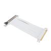PCIE 4.0 16x Shielded Riser Cable with 90 Degree Socket, GPU Extension Card for 40 and RX 7000 Series, 128Gbps Transfer Rate (20cm) (White) view 3