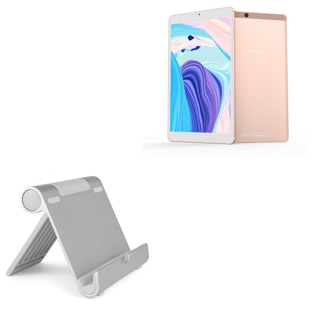 BoxWave Stand and Mount Compatible with Vastking Kingpad SA10 (14.1 in) - VersaView Aluminum Stand, Portable, Multi Angle Viewing Sturdy