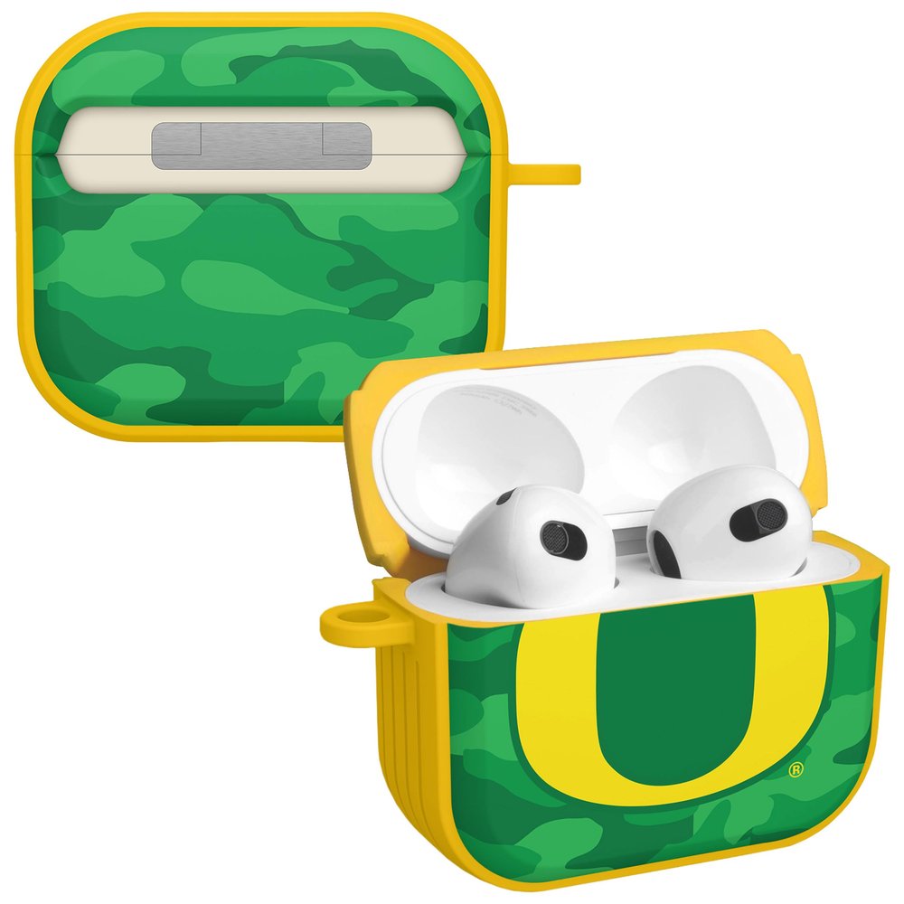 Affinity Bands Oregon Ducks HDX Case Cover Compatible with Apple AirPods Generation 3 (Camo)