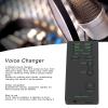 Portable Voice Changer Handheld Sound Card Mini Voice Changer Device with 7 Modes Voice Modulator Mini Sound Card Voice Changer for Game Console PC Phone Laptop view 2